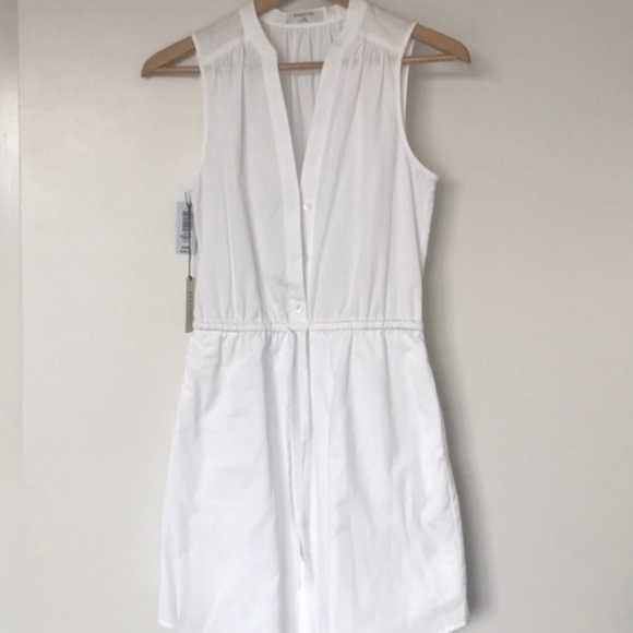 white summer shirt dress from artzia (never worn) - Picture 2 of 3